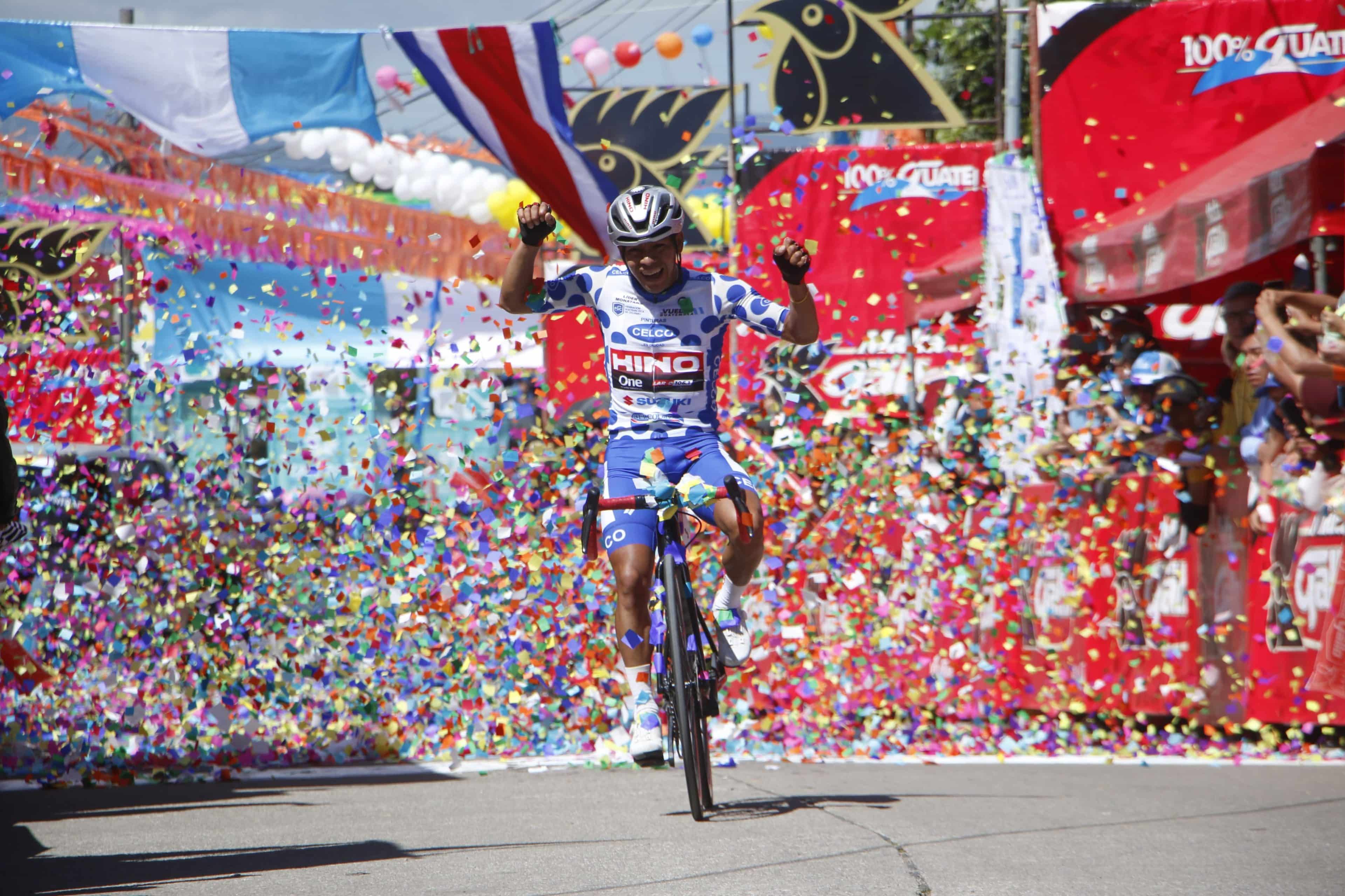 Esdras Morales gana la etapa 8 de la Vuelta Ciclística a Guatemala en Pamezabal