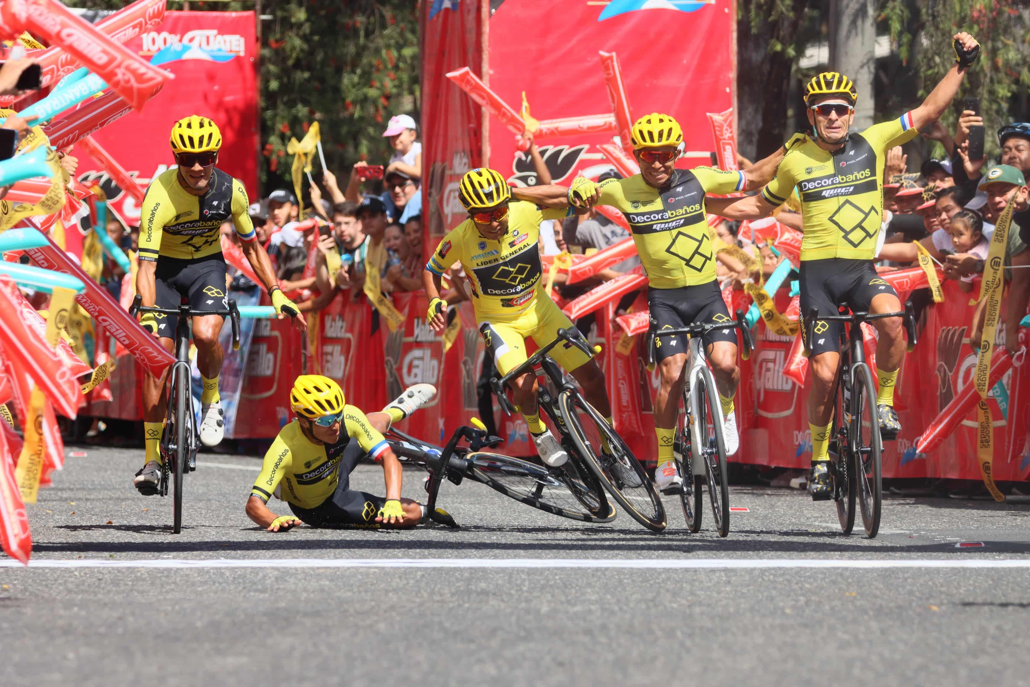 EN AUDIO | Gerson Toc campeón, Decarabaños con caída y así se narró en La Red