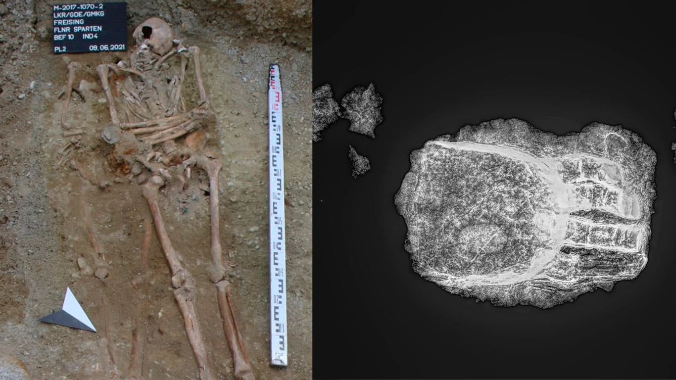 Localizan rara mano artificial en un esqueleto de la Edad Media