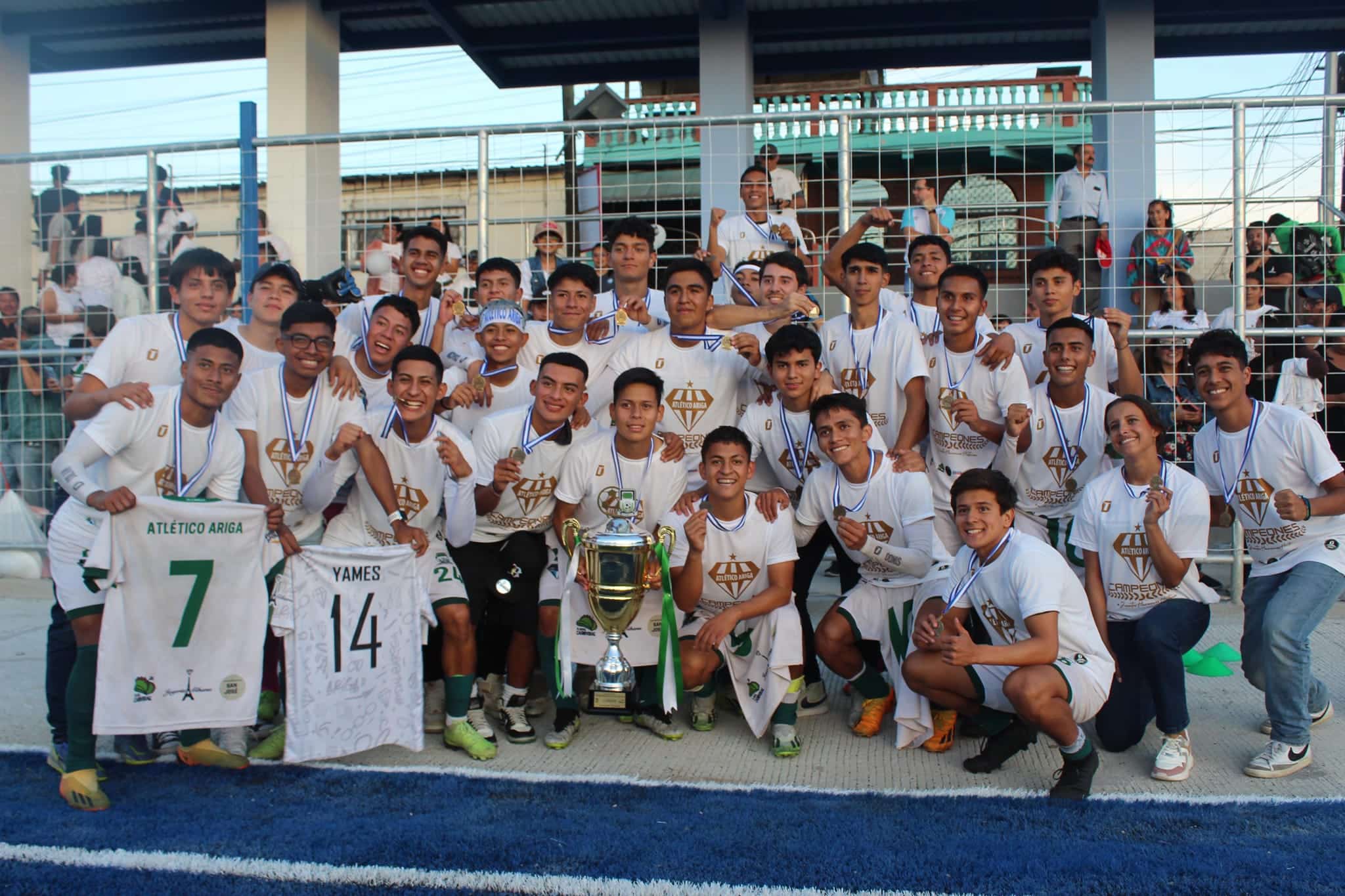 Atlético Ariga es campeón de la Tercera División