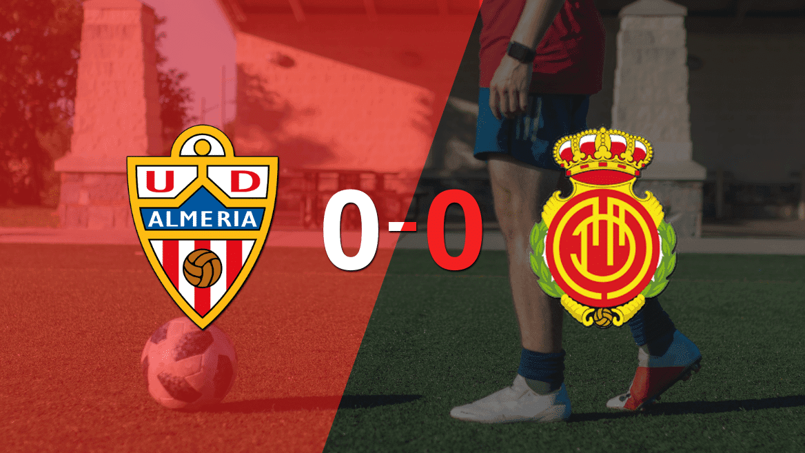 Sin muchas emociones, Almería y Mallorca empataron 0-0