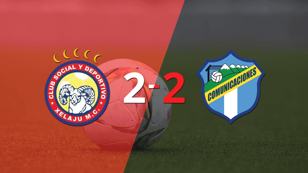Empate en la ida entre Xelajú y Comunicaciones