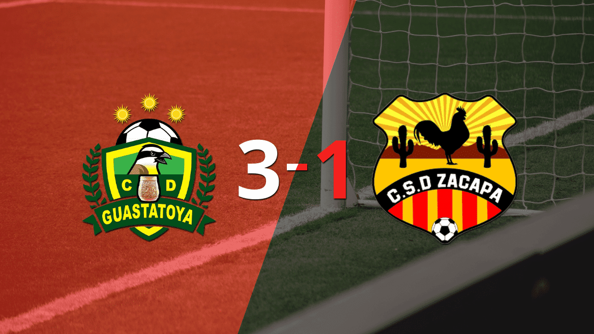 Guastatoya derrotó a Zacapa y se metió en la final