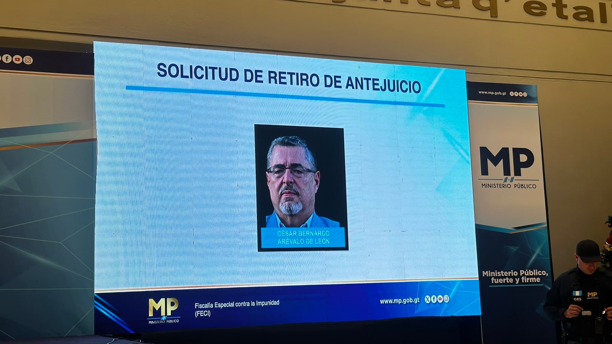corrupción semilla Bernardo Arévalo