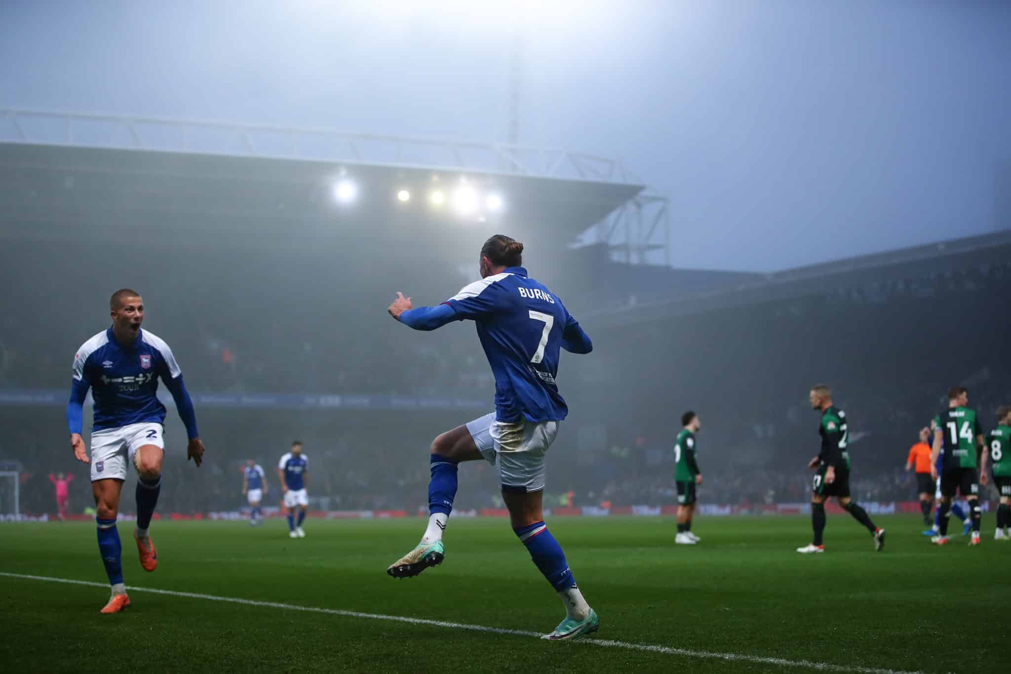 Wes Burns gol ipswich town