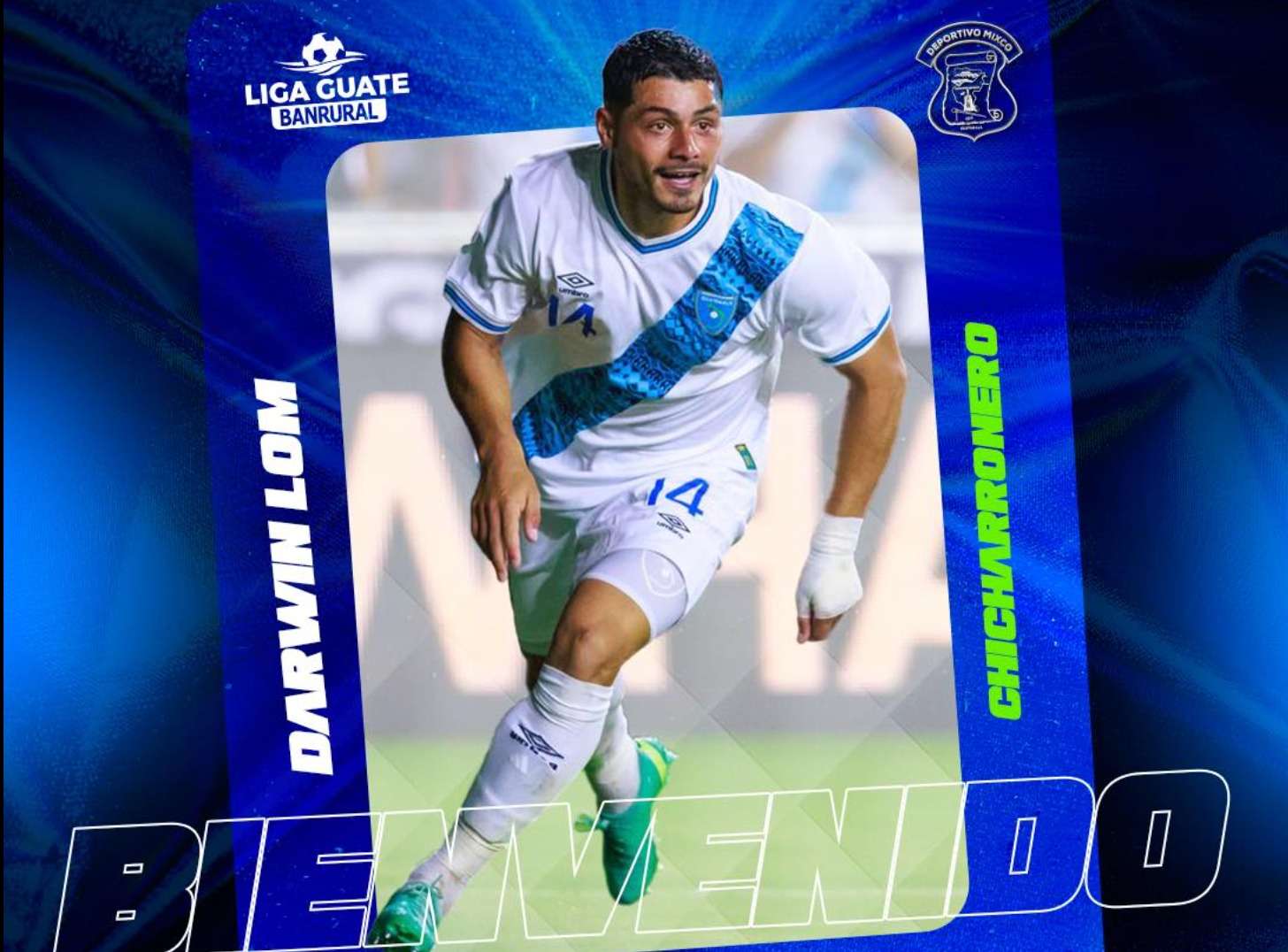 Darwin Lom nuevo jugador de Mixco para el Clausura 2024