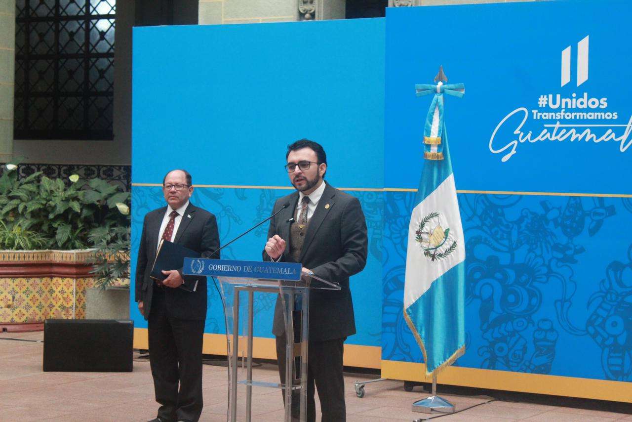 Cambio de mando en Guatemala