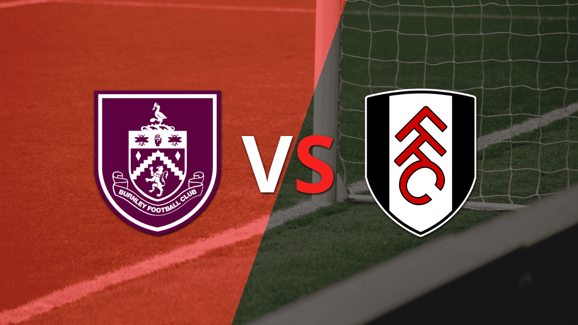 Vibrante empate por 2-2 entre Burnley y Fulham