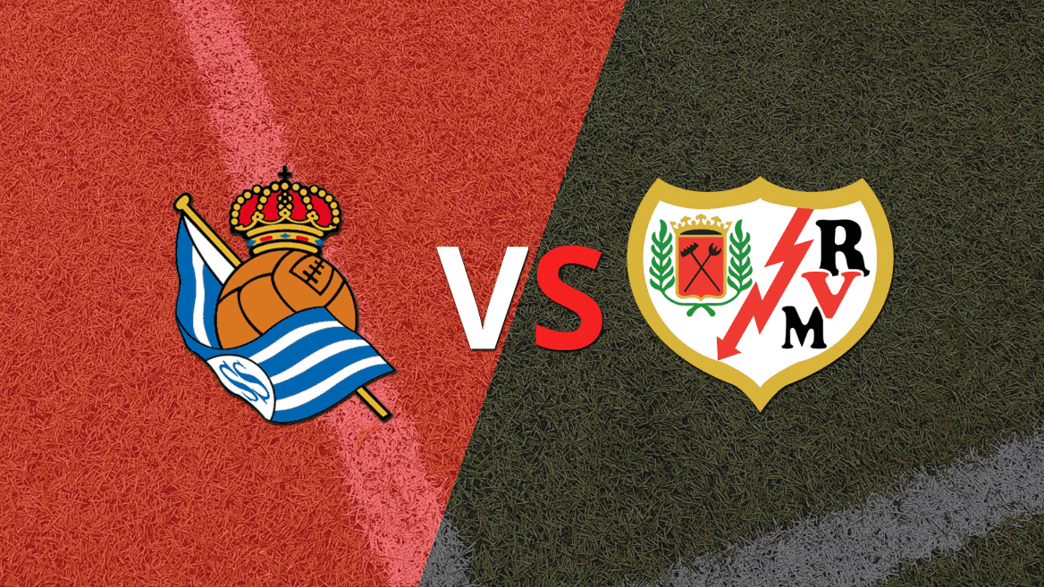 Real Sociedad y Rayo Vallecano llegan al segundo tiempo sin goles