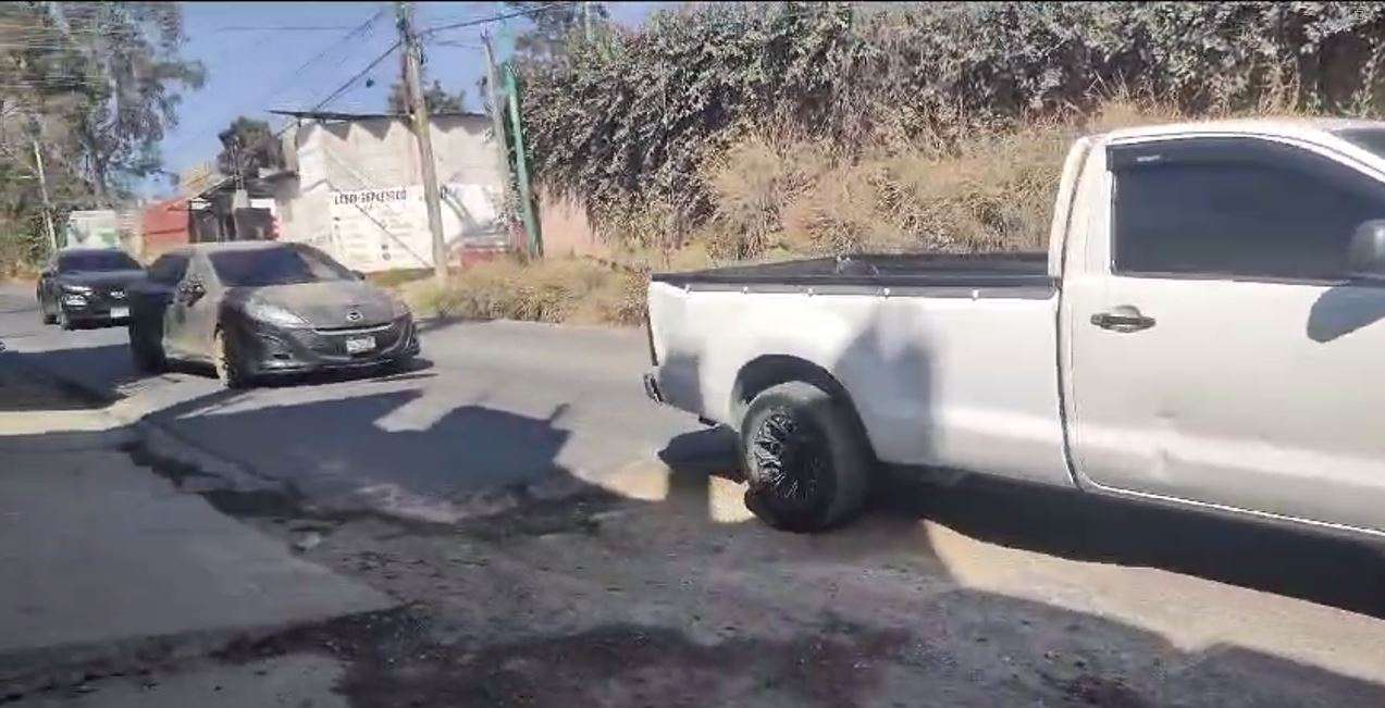 ¿Cuántos hundimientos se han detectado ruta alterna de San José a Bárcenas Villa Nueva?