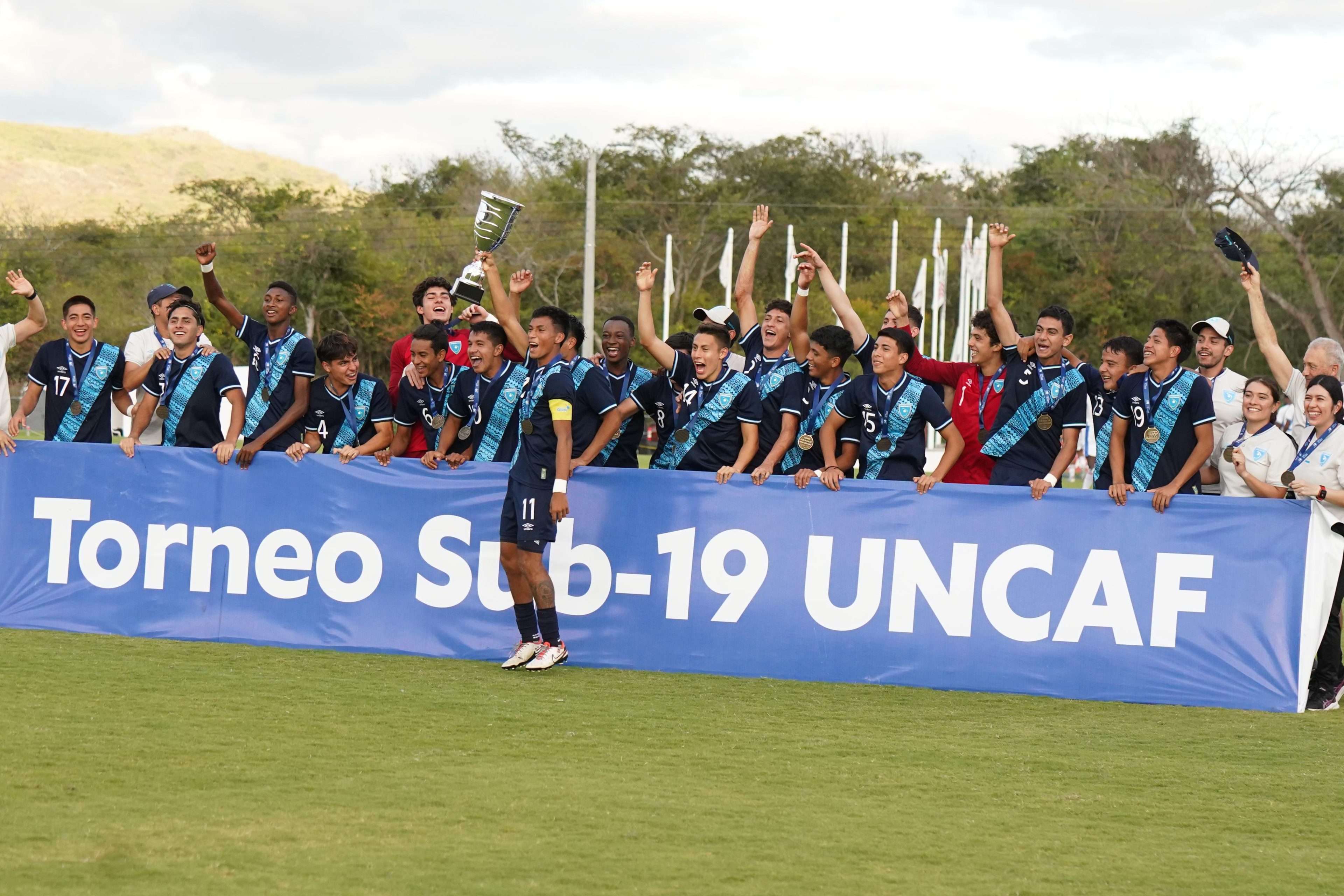 Selección Sub20 Guatemala Campeón FIFA Forward UNCAF 2024