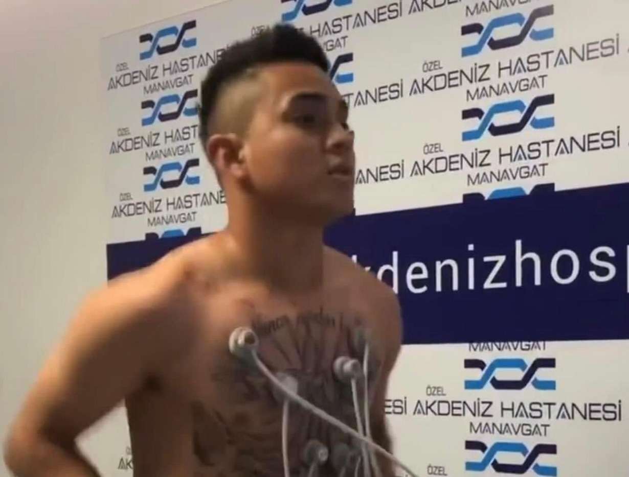 Óscar Santis llegó a Turquía club FC Dinamo Tbilisi.