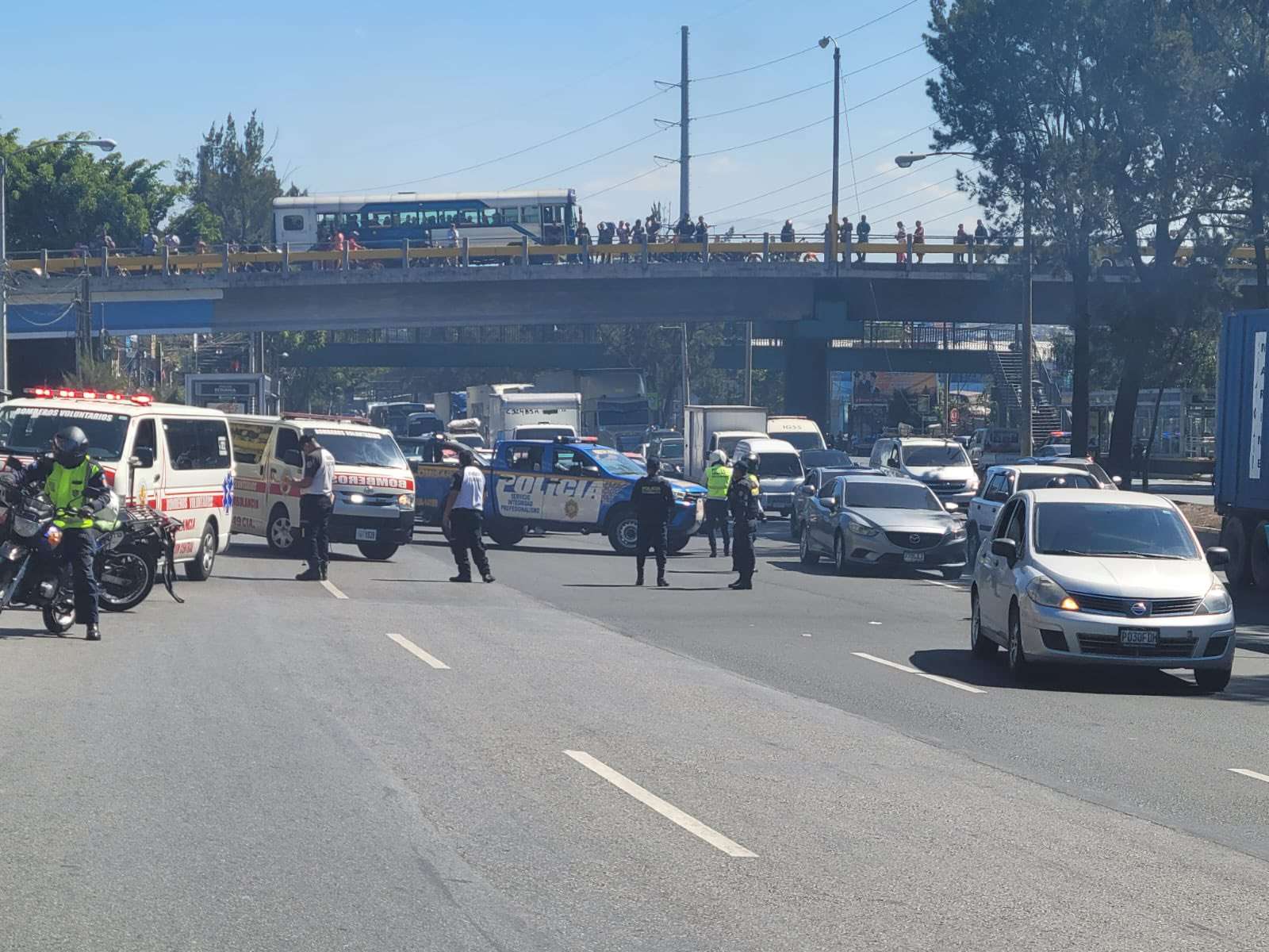 ataque armado afectan trafico de la ciudad