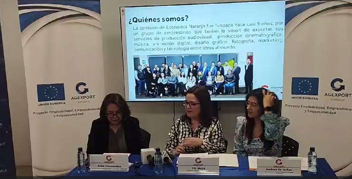 ¿Cuál es la situación de la industria de Economía Naranja? esto indica la AGEXPORT