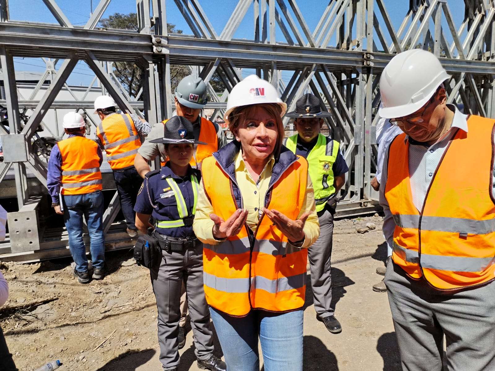 ¿Cuál es la situación en el kilómetro 17.5 ruta al Pacífico? esto dijo la Ministra de Comunicaciones