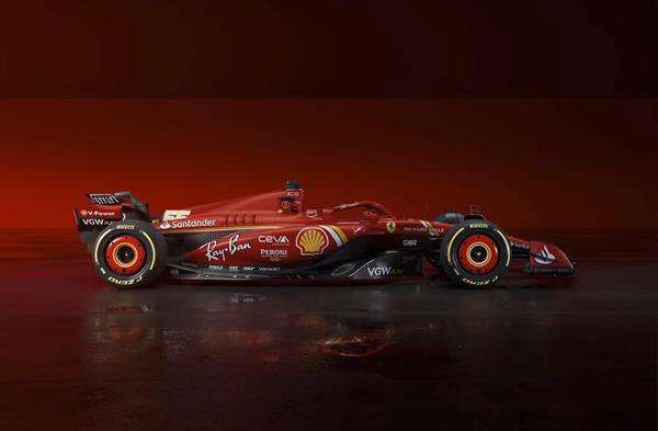 La escudería italiana Ferrari, la más laureada de la historia de la Fórmula 1, presentó este martes su nuevo monoplaza 'SF-24' para el próximo Mundial. EFE/FERRARI/SOLO USO EDITORIAL/SOLO DISPONIBLE PARA ILUSTRAR LA NOTICIA QUE ACOMPAÑA (CRÉDITO OBLIGATORIO)