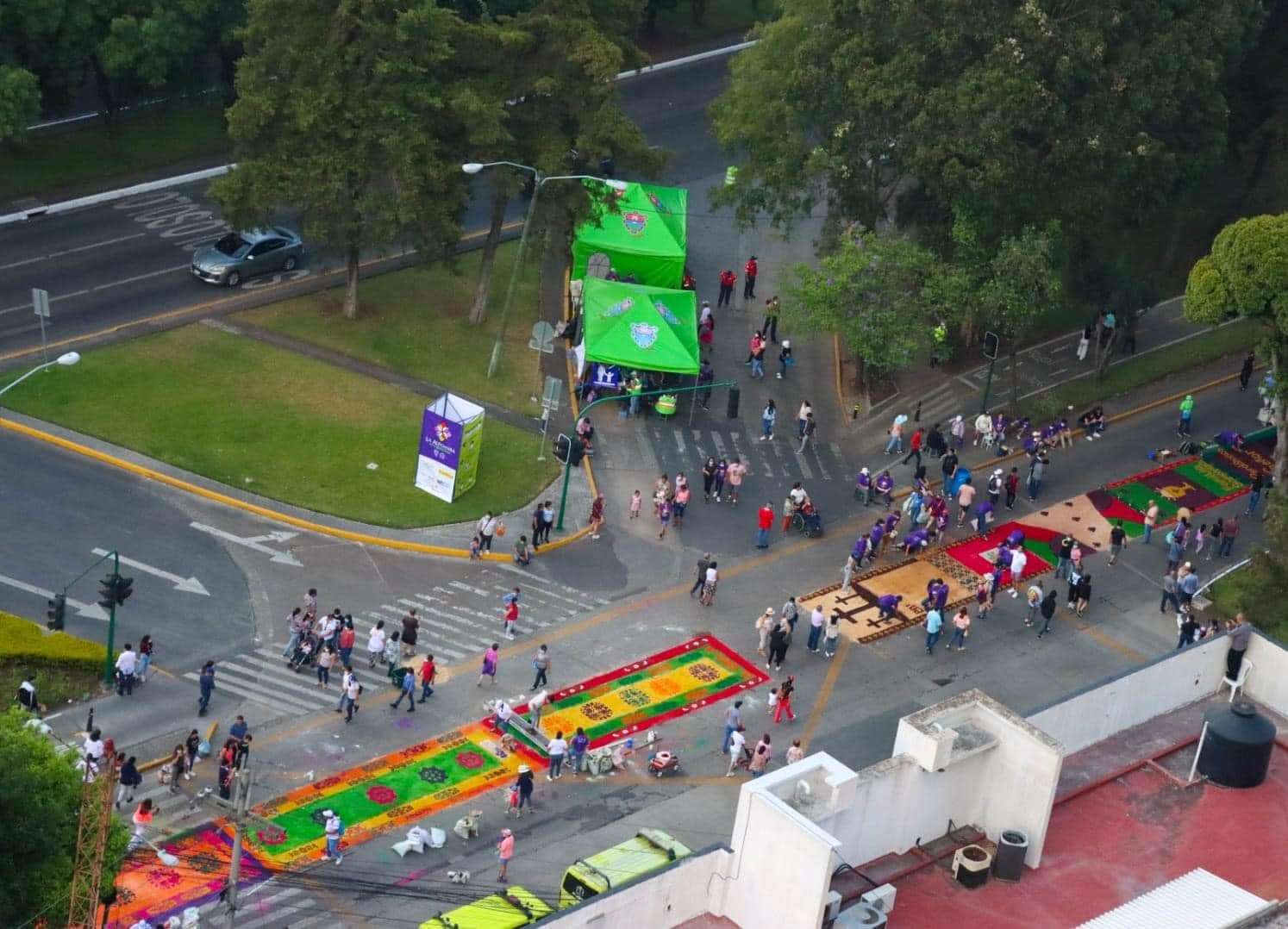 ¿Cómo participar en la La Alfombra de la Ciudad el viernes santa 2024?