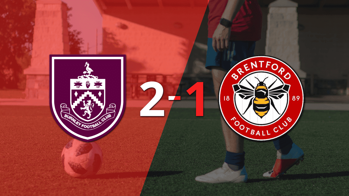 Brentford no pudo con Burnley y cayó por 2-1