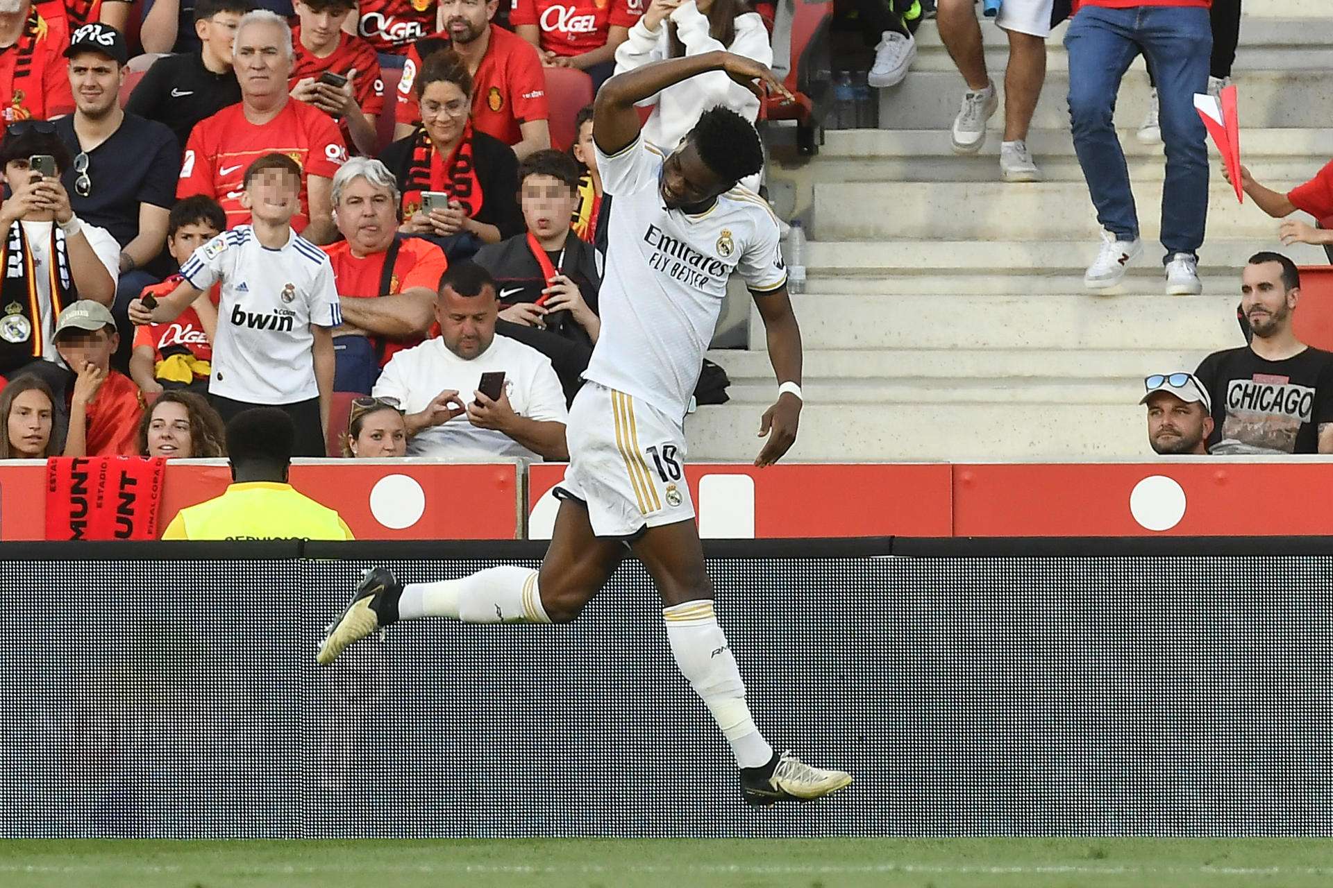 Real Madrid ganó por 1-0 a Mallorca con el gol de Aurélien Tchouaméni