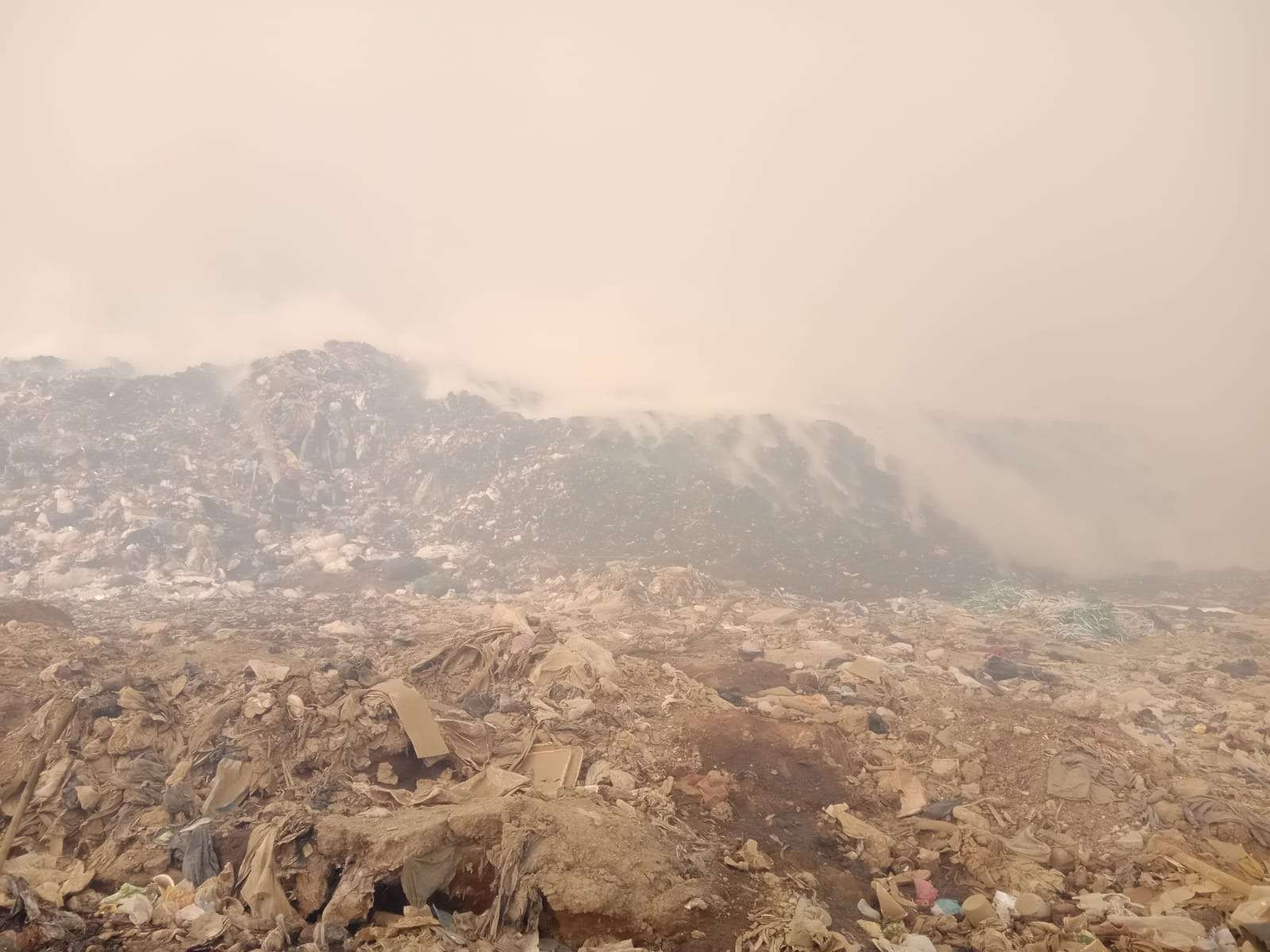 incendio vertedero villa nueva