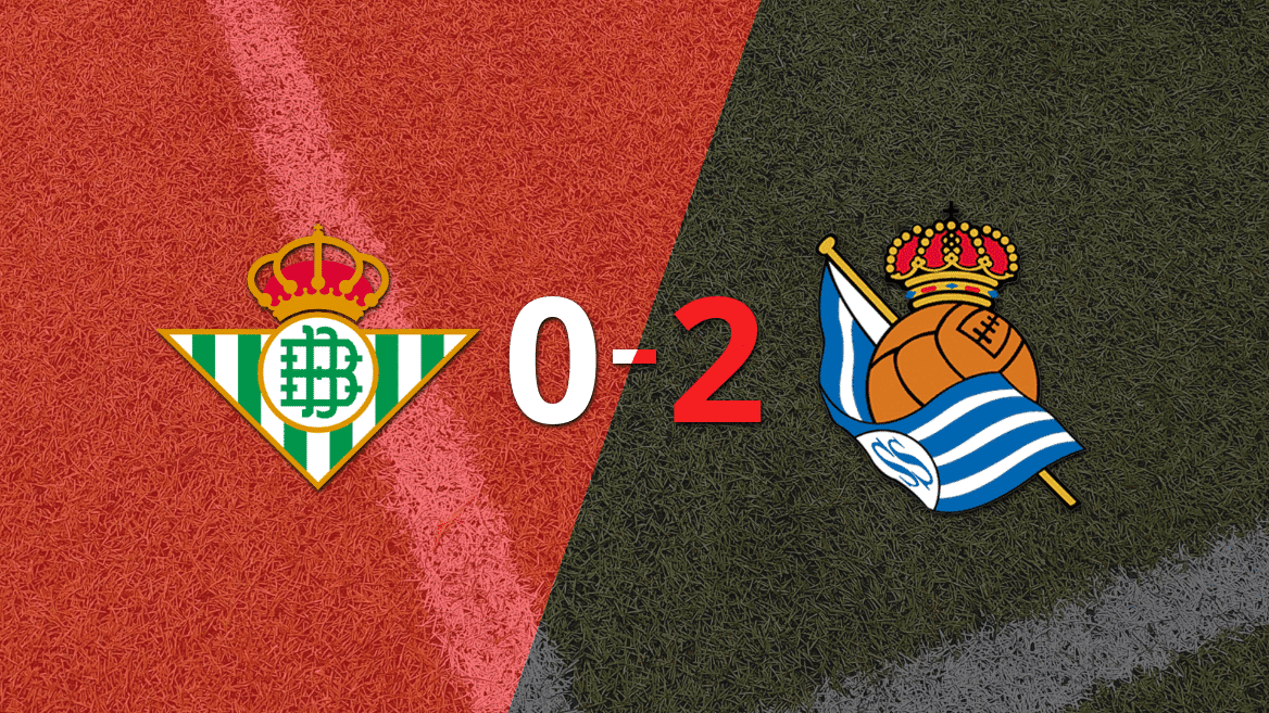 Betis sucumbe ante Real Sociedad y pierde por 2 a 0
