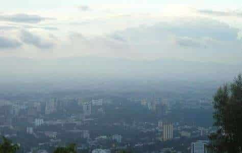 "Calidad del aire en Guatemala continúa en categoría 'Extremadamente mala'