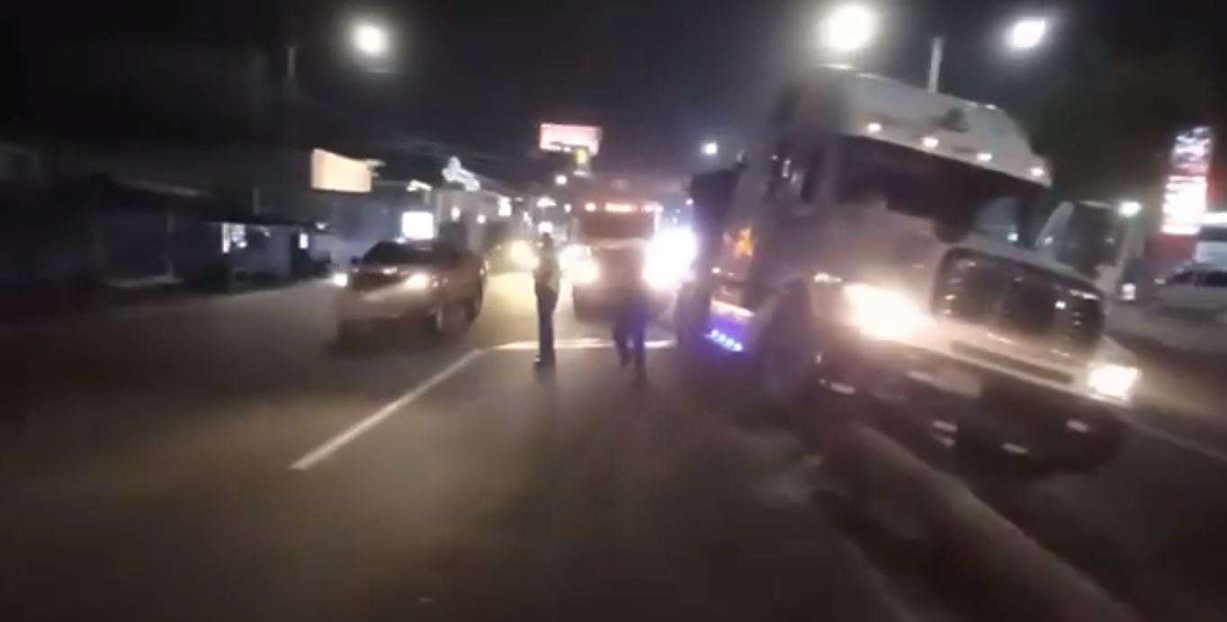 accidente de tránsito ruta al pacífico