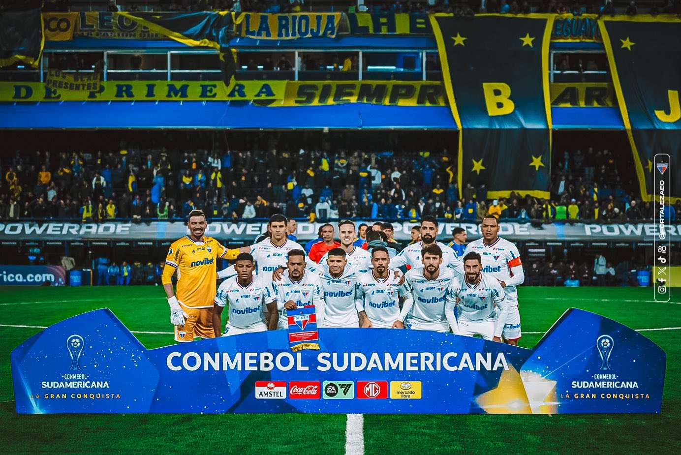 fortaleza le empata a boca