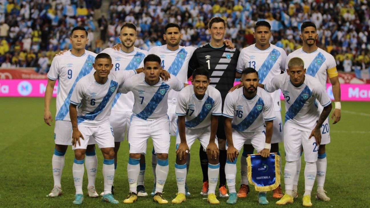 Guatemala se estrena este miércoles en la eliminatoria al Mundial FIFA de 2026 frente a Dominica