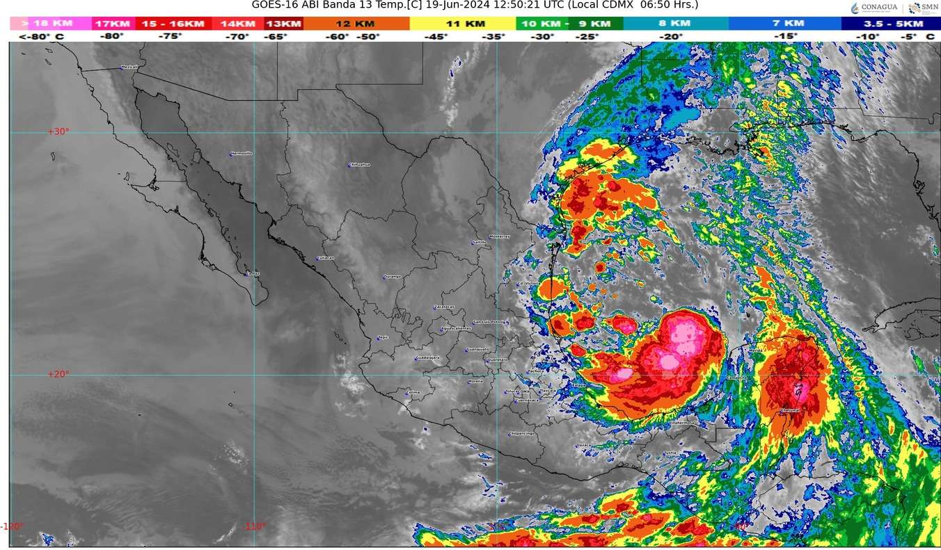 Alberto afecta a Guatemala