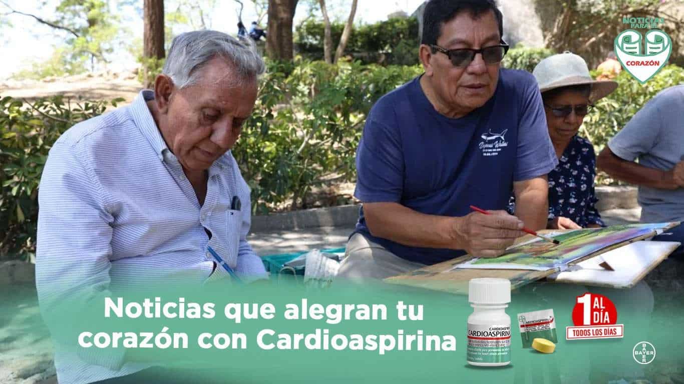 Aprendizaje de pintura en acuarela en El Cerrito del Carmen