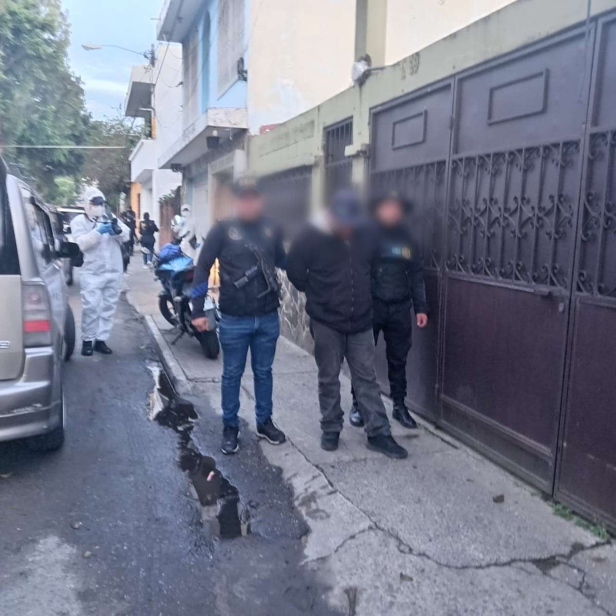 Operación Sción: Capturan a presunto extorsionista en Mixco