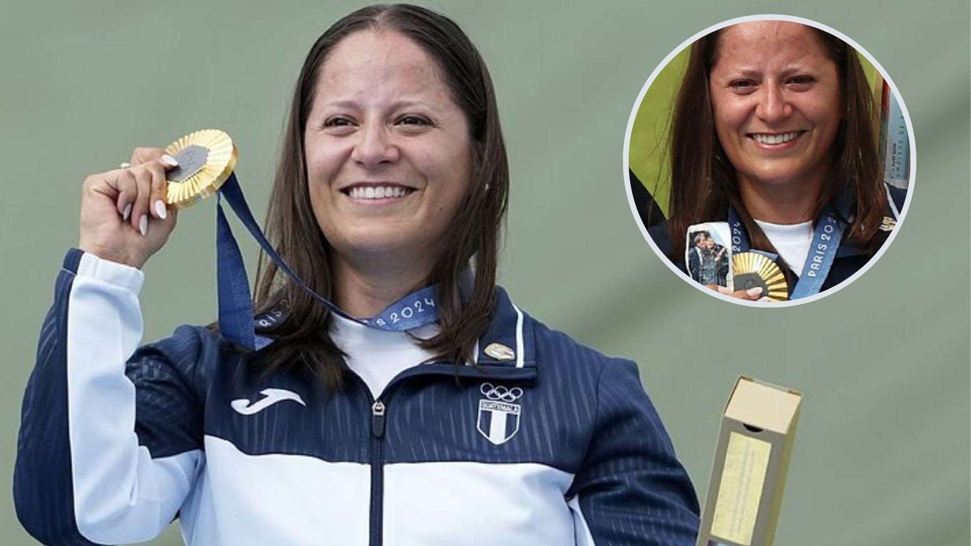 La medalla de oro de Adriana Ruano, un tributo al cielo para su padre