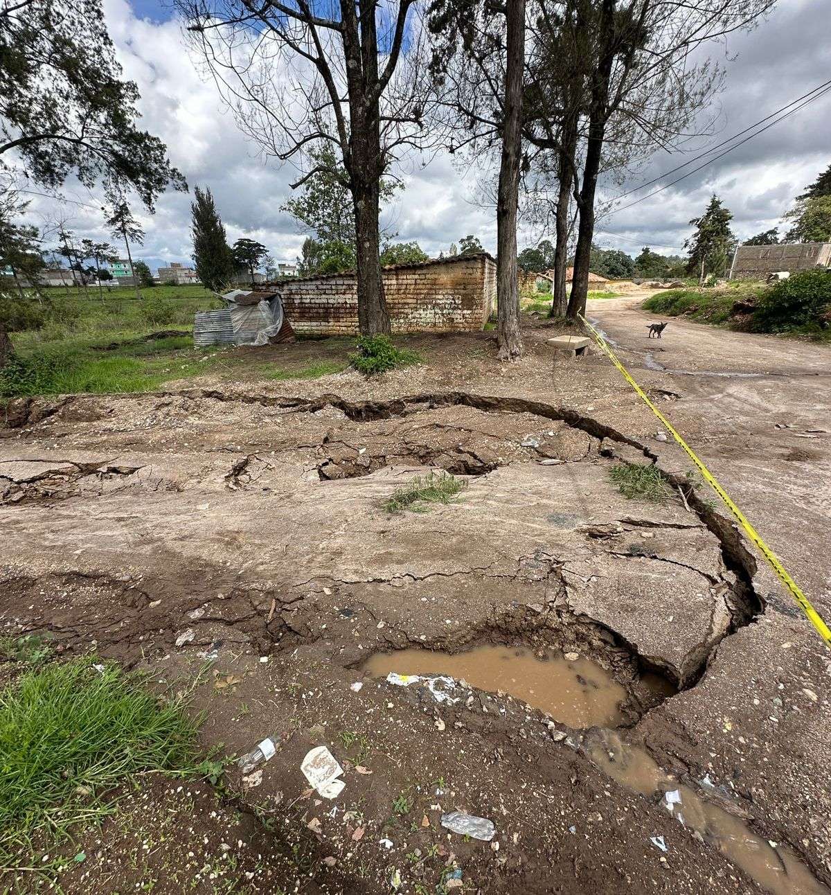 ÚLTIMA HORA | Se reporta hundimiento en Santa Cruz del Quiché por lluvias intensas en las últimas 48 horas