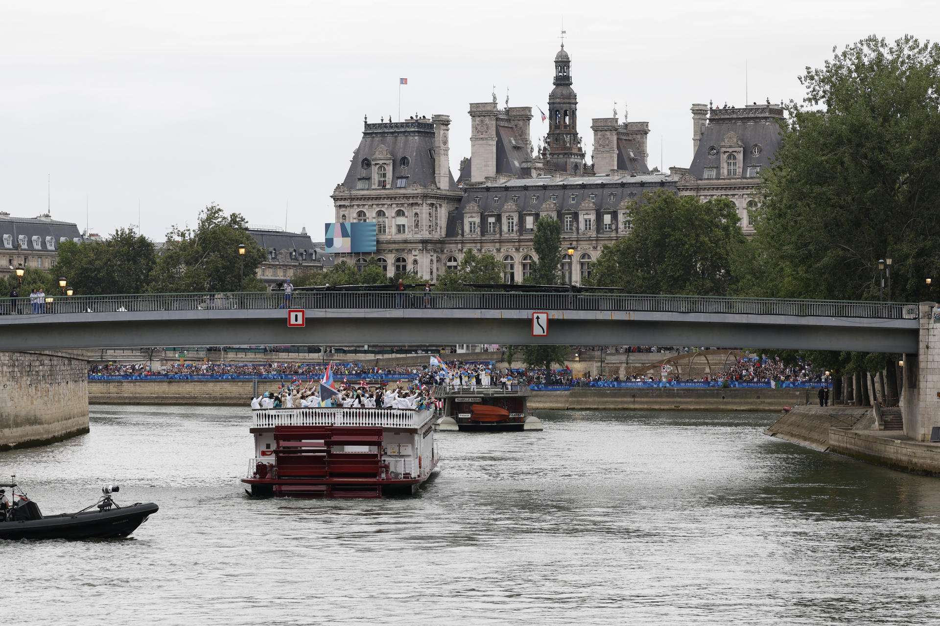 Se anula por segundo día el entrenamiento en el Sena por la mala calidad del agua