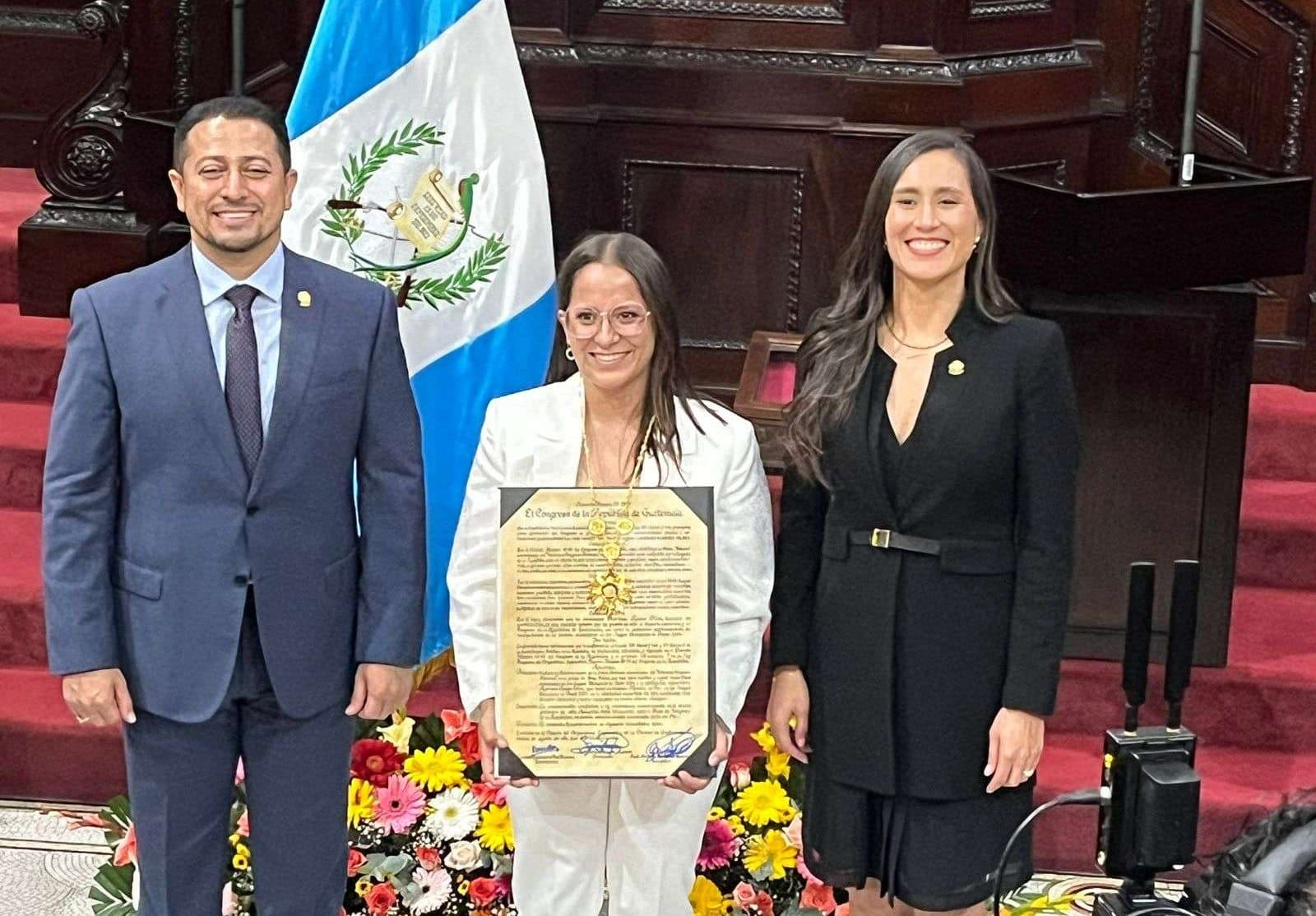 Adriana Ruano insta a diputados a hacer cambios de raíz en desnutrición, educación y el deporte