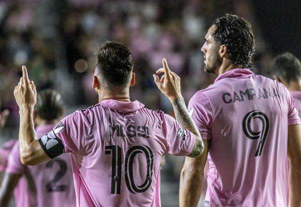 Campana hace de Messi y Suárez y prolonga el vuelo del Inter Miami