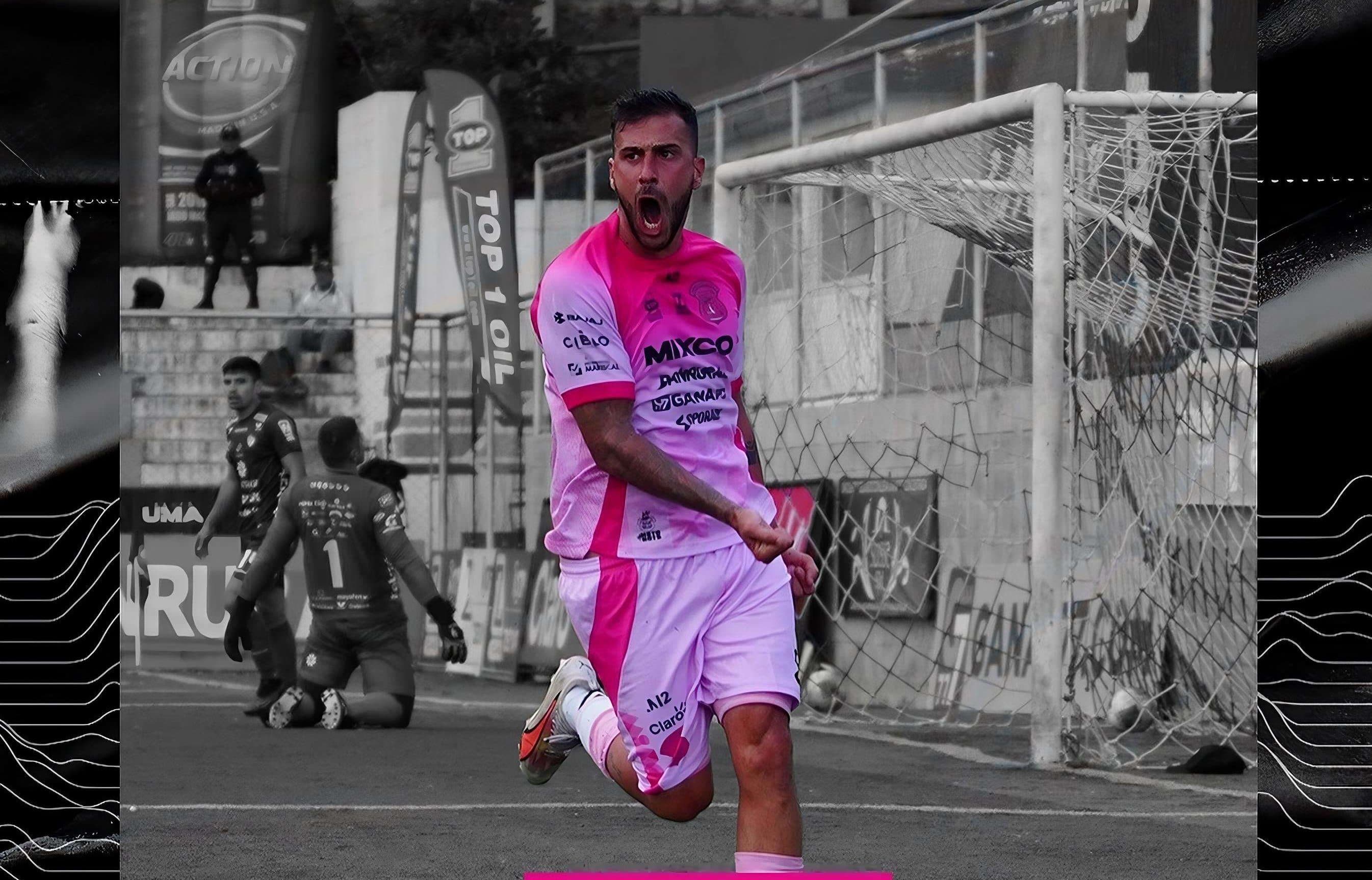 Nicolás Martínez llega a los 100 goles en el fútbol guatemalteco