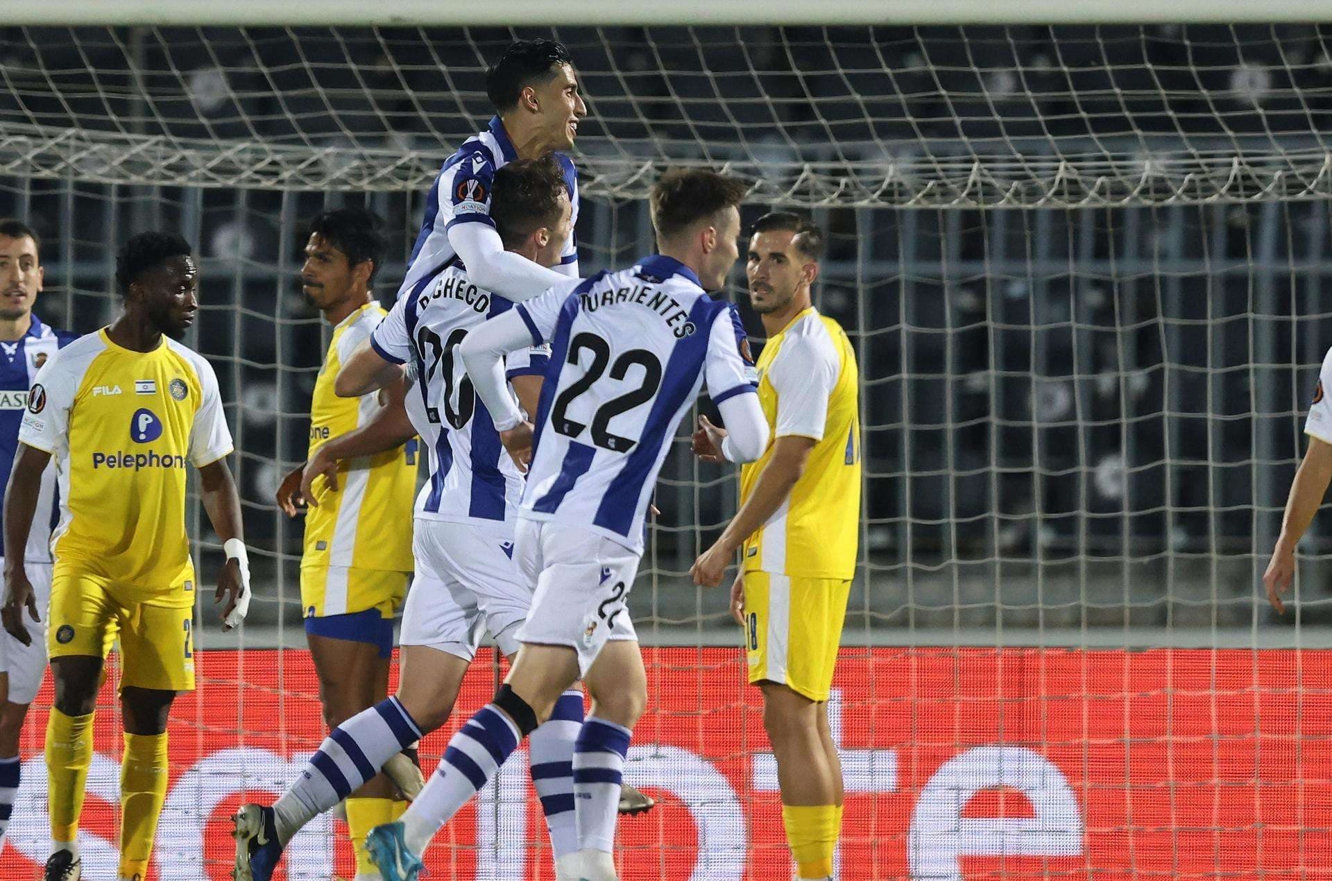 La Real Sociedad firma su primera victoria en la Europa League