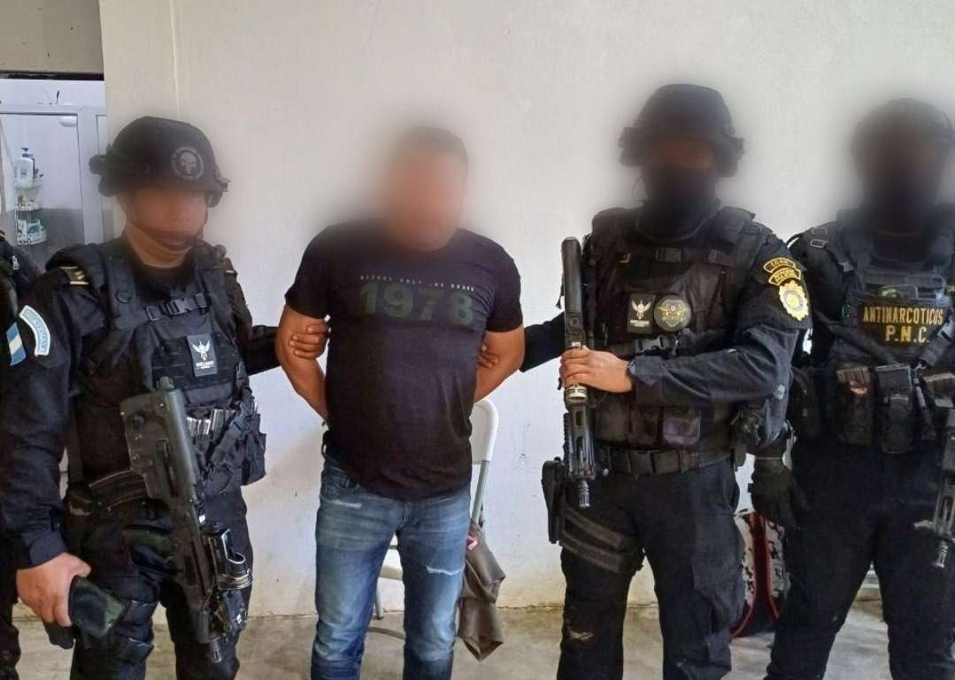 Guatemala captura a "Abelardo", presunto narcotraficante con fines de extradición hacia Estados Unidos