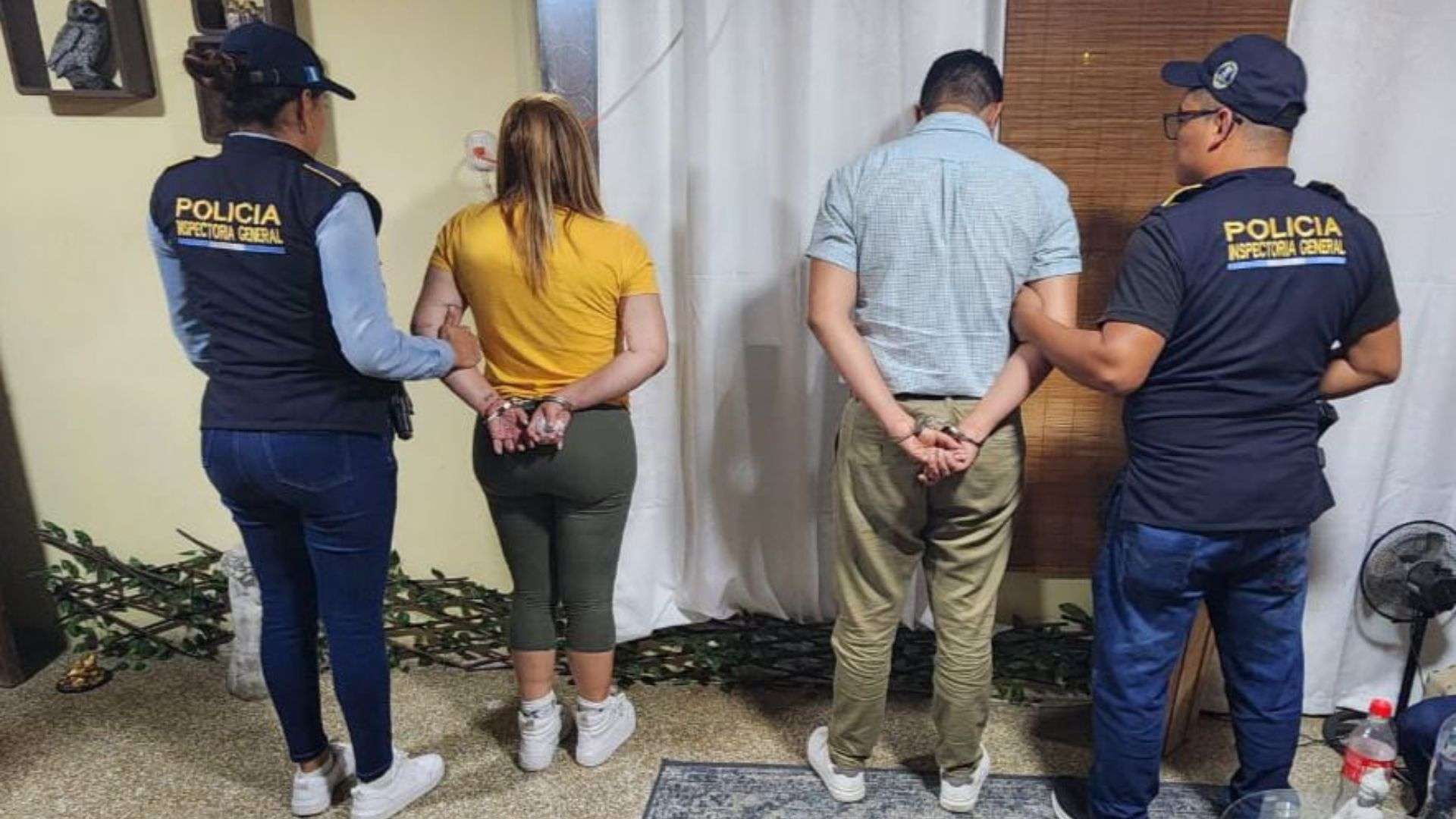 Capturan a dos sospechosos de explotación sexual en zona 7