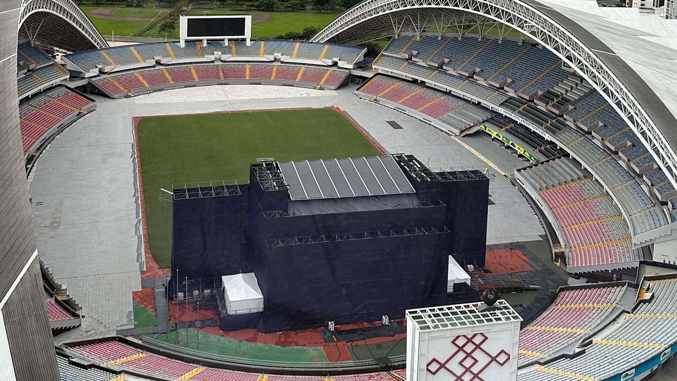 ¿Cómo se encuentra el estadio para el partido Costa Rica vs Guatemala?