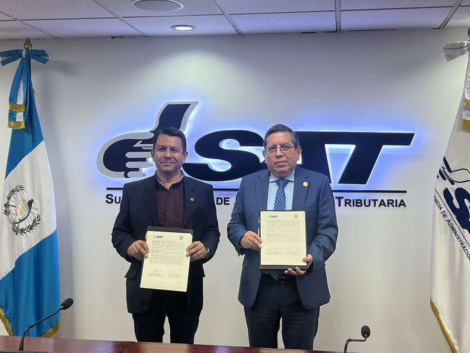 SAT fortalece su presencia en Alta Verapaz con alianza municipal en Tactic