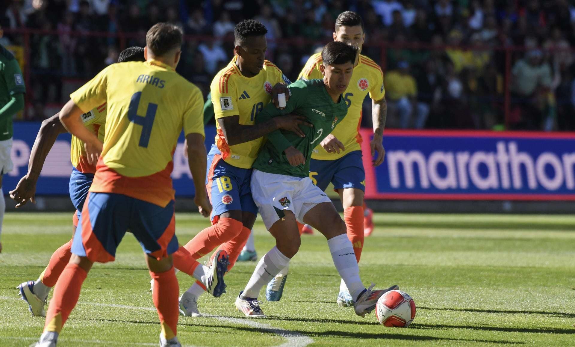Bolivia le quita el invicto a Colombia y sueña con el Mundial 2026