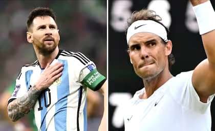 Messi envía mensaje a Rafa Nadal, quien anunció su retiro