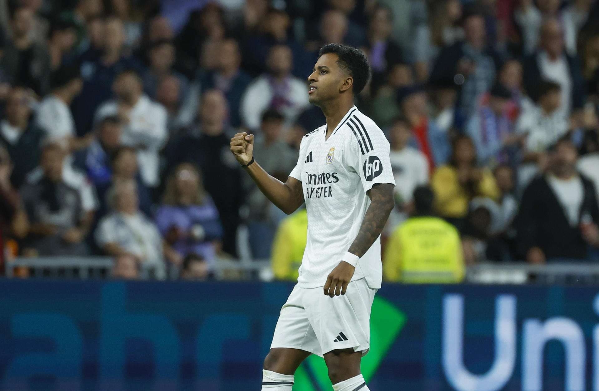 Rodrygo podría volver ante el AC Milan en Champions League