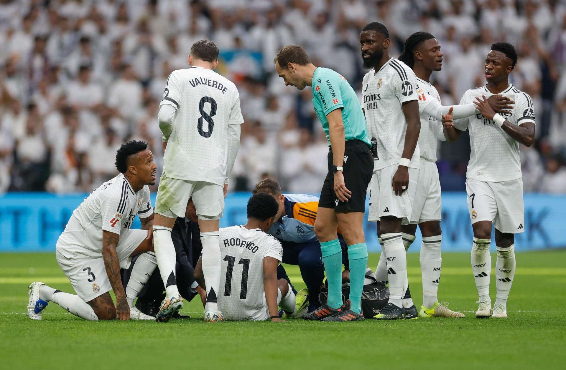 Rodrygo sufre un nuevo problema muscular