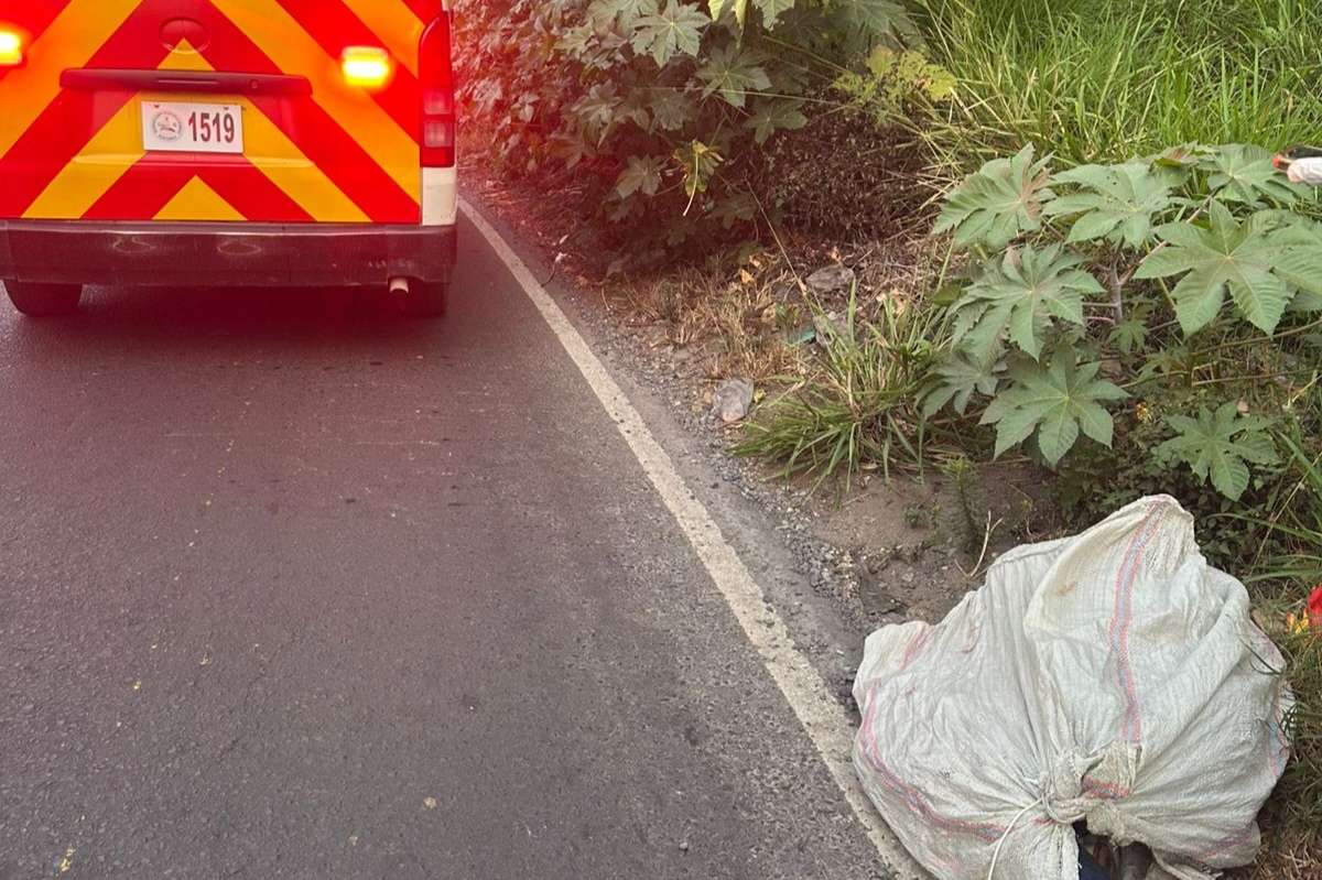 Hallan cadáver dentro de un costal en Amatitlán