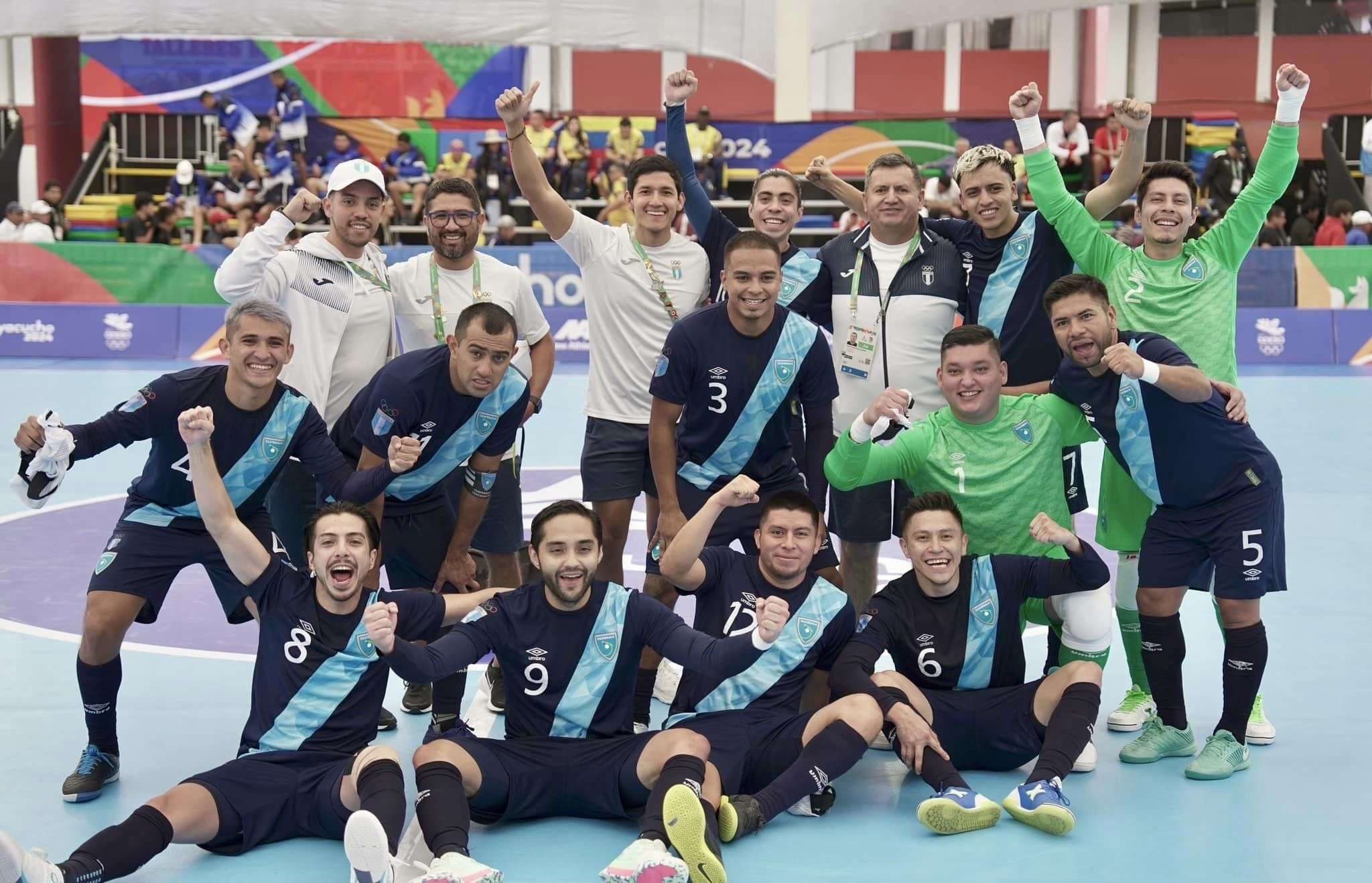 ¡Vamos, Guate! Selección de Futsal peleará por el oro en los Juegos Bolivarianos
