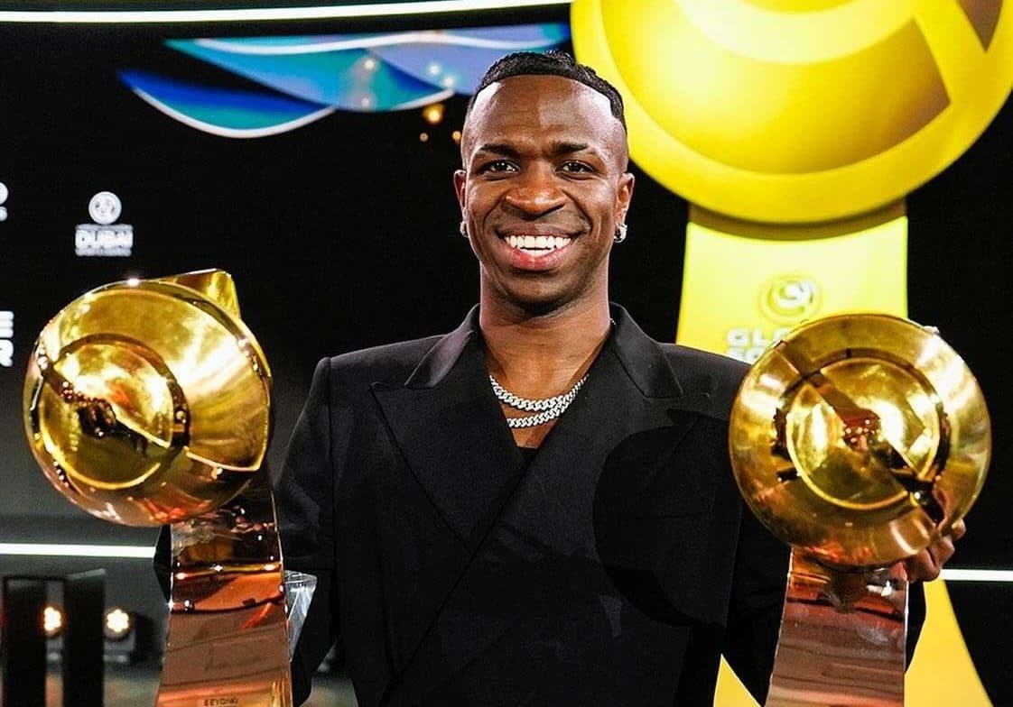 EN VIDEO | Vinícius: «Es un honor recibir el premio con mis dos ídolos aquí»